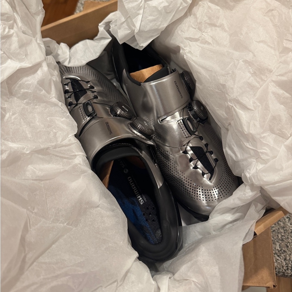 Shimano Dynalast XC903 S-PHYRO Silver Cycling Shoes